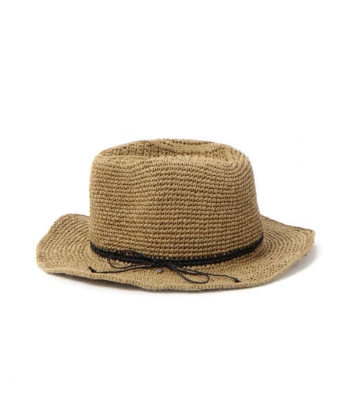 studio CLIP（スタディオクリップ）の「ペーパーワイヤーハット（帽子・ブラウン/ナチュラル/ダークブラウン）」の4枚目の写真