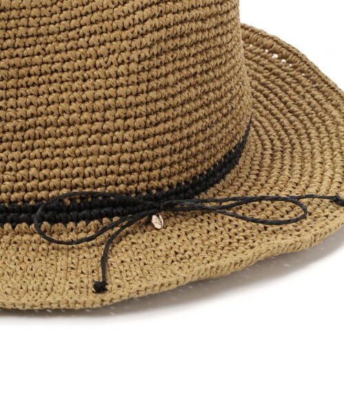 studio CLIP（スタディオクリップ）の「ペーパーワイヤーハット（帽子・ブラウン/ナチュラル/ダークブラウン）」の12枚目の写真