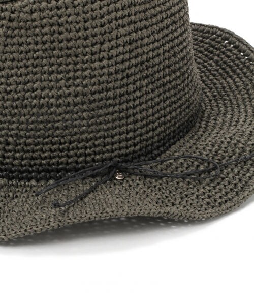 studio CLIP（スタディオクリップ）の「ペーパーワイヤーハット（帽子・ブラウン/ナチュラル/ダークブラウン）」の14枚目の写真