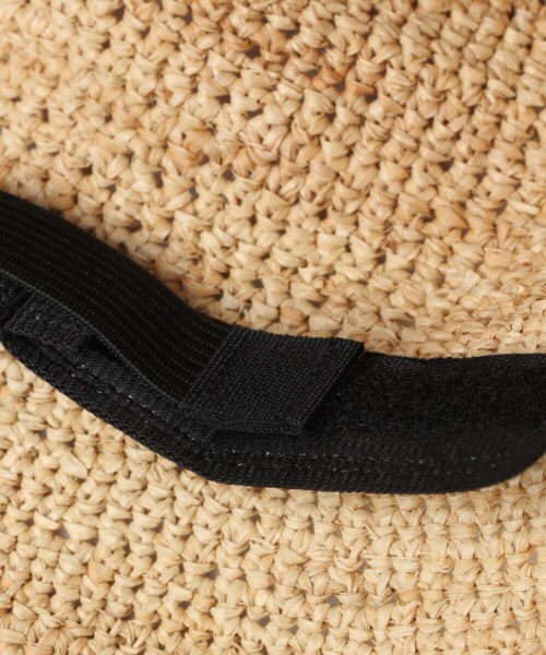 studio CLIP（スタディオクリップ）の「ラフィアつば広ハット（帽子・ブラウン/ナチュラル/イエロー）」の13枚目の写真