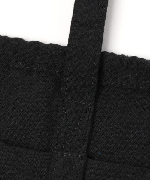 studio CLIP（スタディオクリップ）の「雑材トート・巾着バッグセット（バッグ・ブラックボーダー/ナチュラル/キャメル）」の17枚目の写真