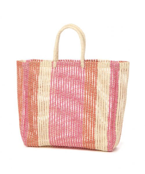 studio CLIP(スタディオクリップ)の「カラーアソートペーパートートバッグ(バッグ・ブラック/ピンク/ネイビー)」の2枚目の写真