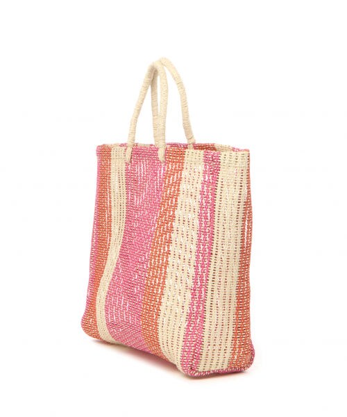 studio CLIP(スタディオクリップ)の「カラーアソートペーパートートバッグ(バッグ・ブラック/ピンク/ネイビー)」の4枚目の写真