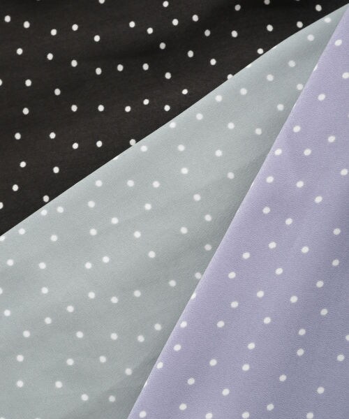 studio CLIP（スタディオクリップ）の「ドット柄プリントスカート（スカート・ブラック/グリーン/ラベンダー）」の14枚目の写真