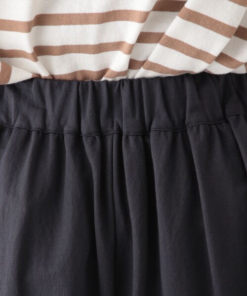 studio CLIP（スタディオクリップ）の「カットソースカーチョ（パンツ・ライトグレー/テラコッタ/ネイビー）」の11枚目の写真