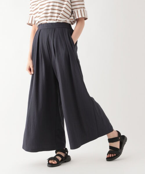 studio CLIP（スタディオクリップ）の「カットソースカーチョ（パンツ・ライトグレー/テラコッタ/ネイビー）」の3枚目の写真