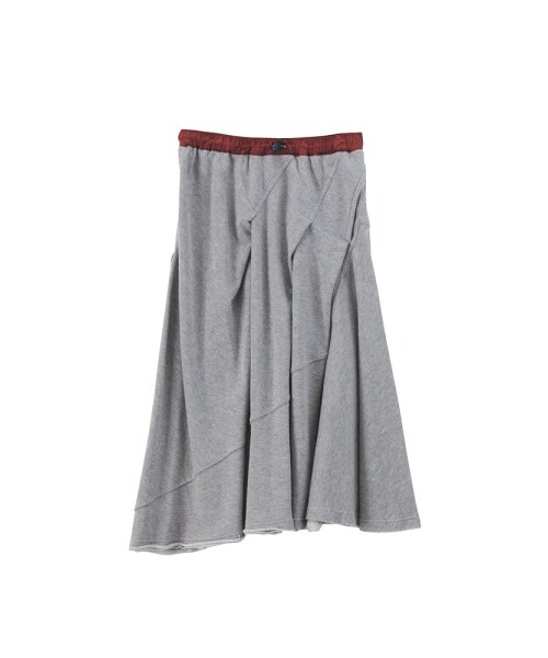 mercibeaucoup,（メルシーボークー）の「メルシーボークー、 / ミニウラケ / スカート（スカート・レディース・blue(12)/gray(24)・01）」の7枚目の写真