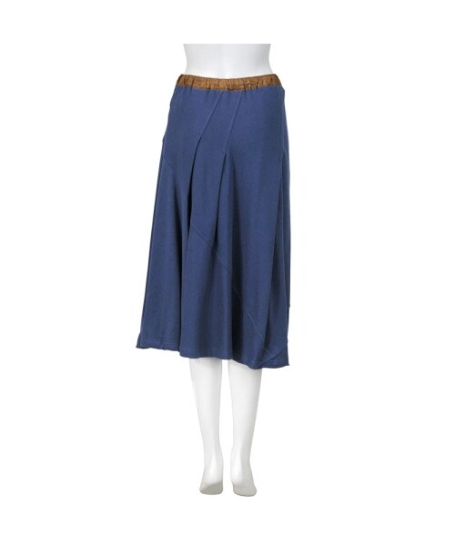 mercibeaucoup,（メルシーボークー）の「メルシーボークー、 / ミニウラケ / スカート（スカート・レディース・blue(12)/gray(24)・01）」の3枚目の写真