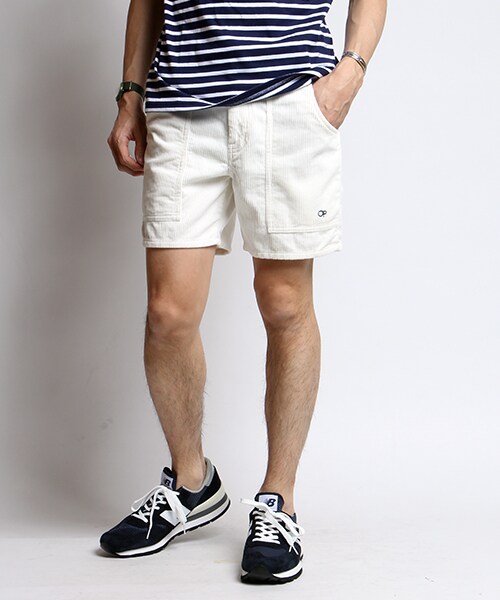 Ocean Pacific(オーシャンパシフィック)の「WALK SHORTS(パンツ・メンズ・ホワイト/ブラック/ベージュ/レッド/イエロー/ブルー・S/M)」の1枚目の写真