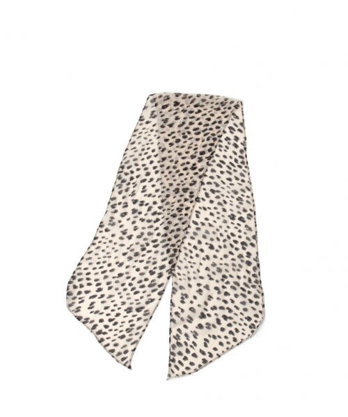 GLOBAL WORK（グローバルワーク）の「チビシフォンスカーフ（ファッション雑貨・ホワイトベース/ベージュベース）」の8枚目の写真