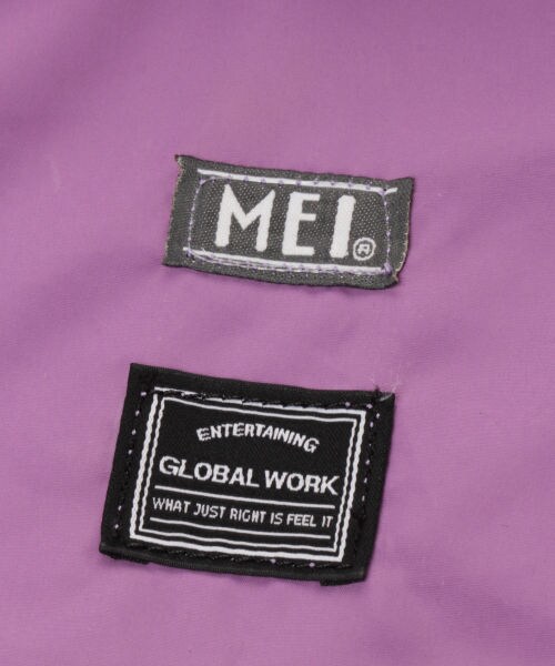 GLOBAL WORK（グローバルワーク）の「プリントバッグ（バッグ・ブラック/グレージュ/グリーン/パープル）」の14枚目の写真