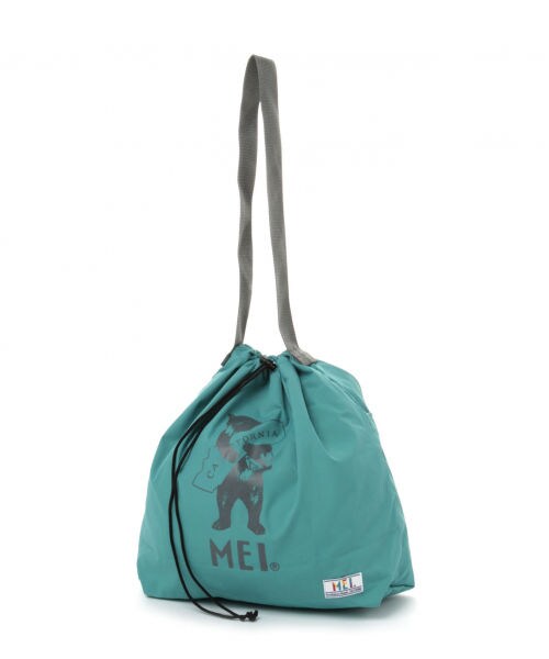 GLOBAL WORK（グローバルワーク）の「プリントバッグ（バッグ・ブラック/グレージュ/グリーン/パープル）」の3枚目の写真