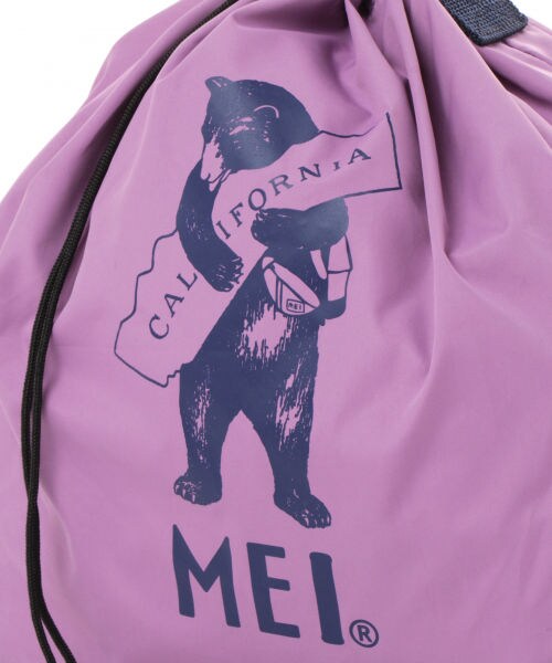 GLOBAL WORK（グローバルワーク）の「プリントバッグ（バッグ・ブラック/グレージュ/グリーン/パープル）」の8枚目の写真