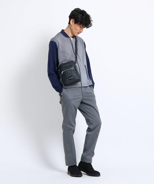 TAKEO KIKUCHI（タケオキクチ）の「PVCミニショルダーバッグ（バッグ・メンズ・ホワイト(502)/ブラック(019)・00）」の13枚目の写真