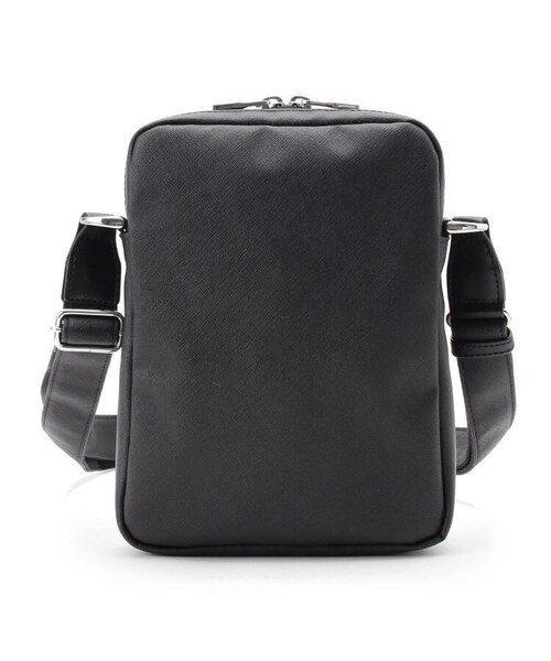 TAKEO KIKUCHI（タケオキクチ）の「PVCミニショルダーバッグ（バッグ・メンズ・ホワイト(502)/ブラック(019)・00）」の5枚目の写真