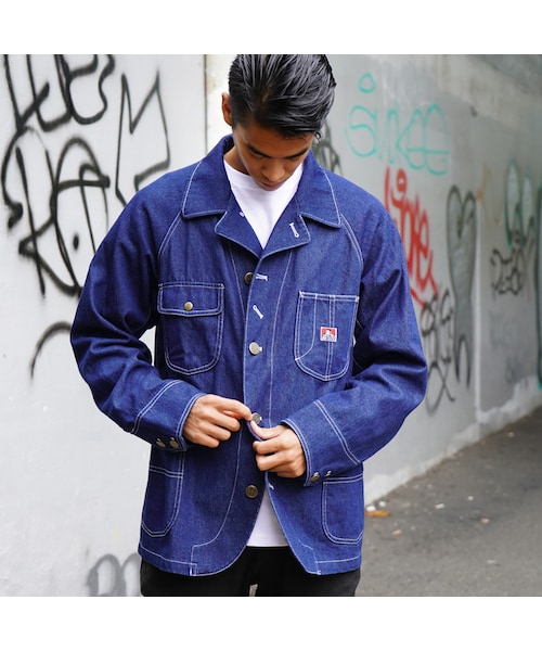 BEN DAVIS（ベンデイビス）の「【DENIM COVER ALL】デニムカバーオール