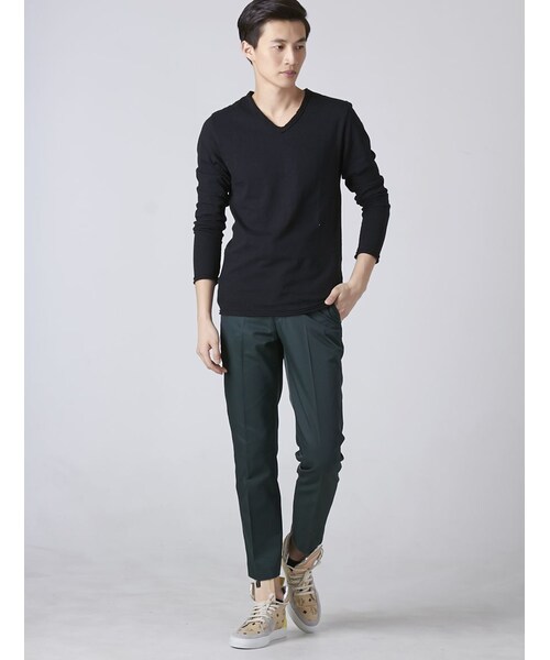 soe（ソーイ）の「LHP/エルエイチピー/SOE/ソーイ/Cotton Nylon Blend Trousers（パンツ・メンズ・NAVY/BEIGE/GREEN・0/2/1）」の13枚目の写真
