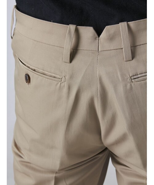 soe（ソーイ）の「LHP/エルエイチピー/SOE/ソーイ/Cotton Nylon Blend Trousers（パンツ・メンズ・NAVY/BEIGE/GREEN・0/2/1）」の8枚目の写真