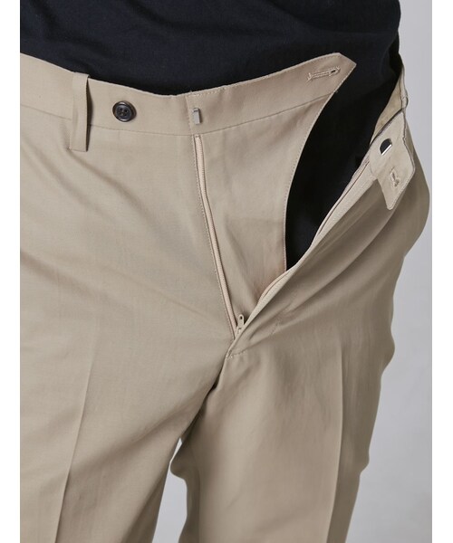 soe（ソーイ）の「LHP/エルエイチピー/SOE/ソーイ/Cotton Nylon Blend Trousers（パンツ・メンズ・NAVY/BEIGE/GREEN・0/2/1）」の11枚目の写真
