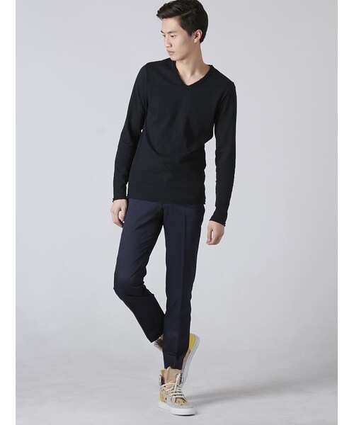 soe（ソーイ）の「LHP/エルエイチピー/SOE/ソーイ/Cotton Nylon Blend Trousers（パンツ・メンズ・NAVY/BEIGE/GREEN・0/2/1）」の20枚目の写真