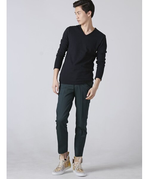 soe（ソーイ）の「LHP/エルエイチピー/SOE/ソーイ/Cotton Nylon Blend Trousers（パンツ・メンズ・NAVY/BEIGE/GREEN・0/2/1）」の15枚目の写真
