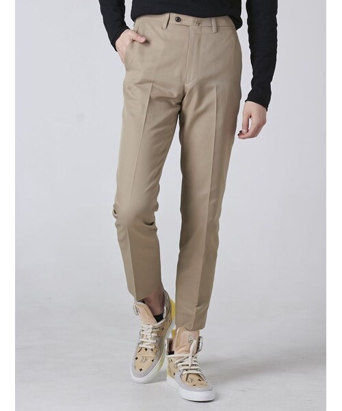 soe（ソーイ）の「LHP/エルエイチピー/SOE/ソーイ/Cotton Nylon Blend Trousers（パンツ・メンズ・NAVY/BEIGE/GREEN・0/2/1）」の5枚目の写真