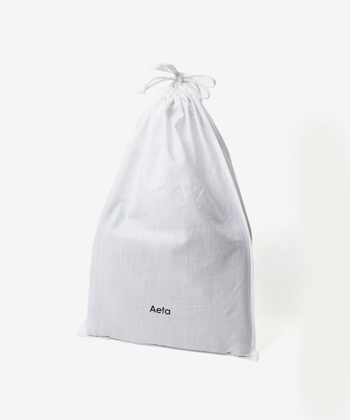アエタ Aeta DEER LEATHER SHOULDER M WHITE Aeta/DEER LEATHER SHOULDER S (WHITE)