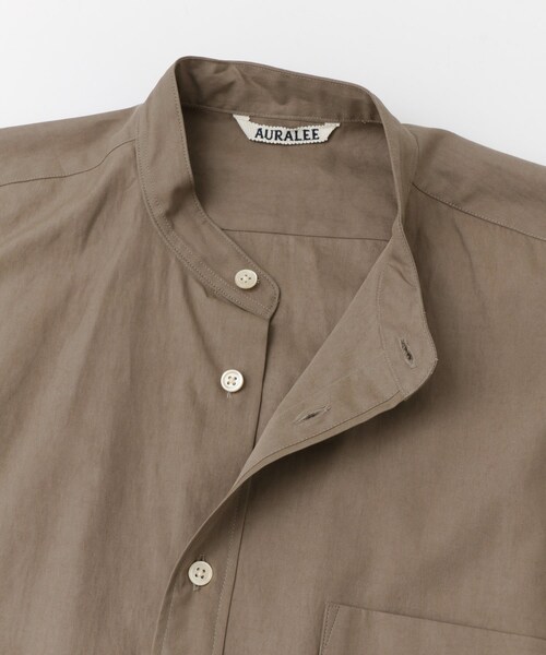 AURALEE（オーラリー）の「AURALEE TWILL SLEEVELESS SHIRTS（）」 - WEAR