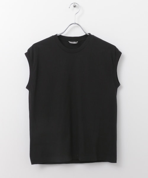 AURALEE(オーラリー)の「AURALEE CREW NECK SLEEVELESS(トップス・レディース・BEIGE/WHITE/LT.PURPLE/BLACK・1)」の9枚目の写真