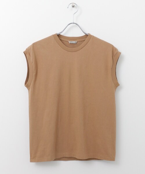 AURALEE(オーラリー)の「AURALEE CREW NECK SLEEVELESS(トップス・レディース・BEIGE/WHITE/LT.PURPLE/BLACK・1)」の10枚目の写真
