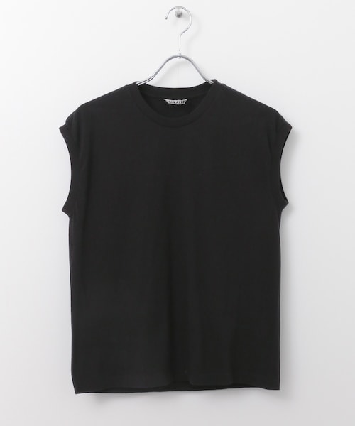 AURALEE(オーラリー)の「AURALEE CREW NECK SLEEVELESS(トップス・レディース・BEIGE/WHITE/LT.PURPLE/BLACK・1)」の3枚目の写真