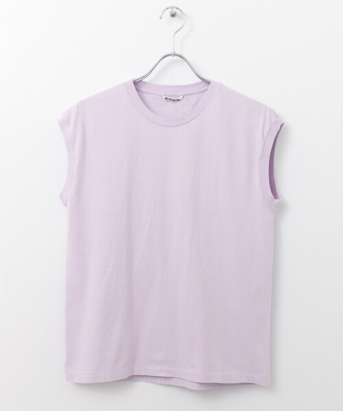 AURALEE(オーラリー)の「AURALEE CREW NECK SLEEVELESS(トップス・レディース・BEIGE/WHITE/LT.PURPLE/BLACK・1)」の11枚目の写真