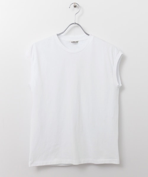 AURALEE(オーラリー)の「AURALEE CREW NECK SLEEVELESS(トップス・レディース・BEIGE/WHITE/LT.PURPLE/BLACK・1)」の8枚目の写真
