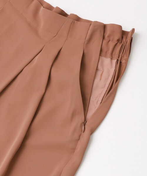 KBF（ケイビーエフ）の「ベルトラップ風テーパードパンツ（パンツ・レディース・DUSTY PINK/GREIGE/BLACK・one）」の13枚目の写真