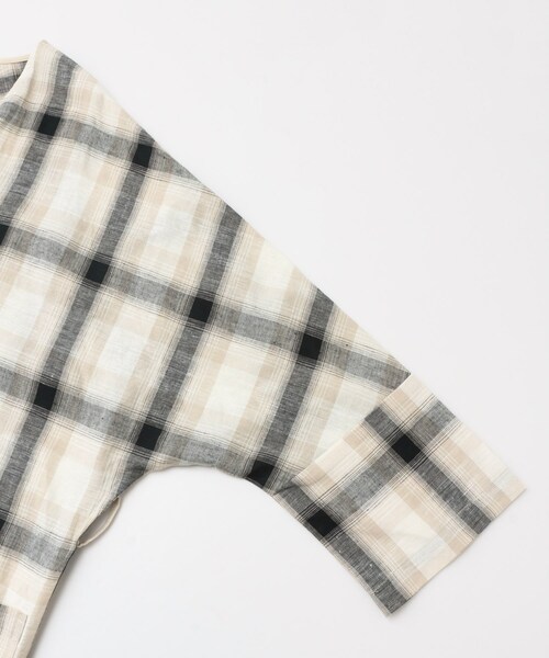 新品♡KBF＊2WAYリネン混ガウン   ブラウン KBF 2way リネン混 ガウン - メルカリ