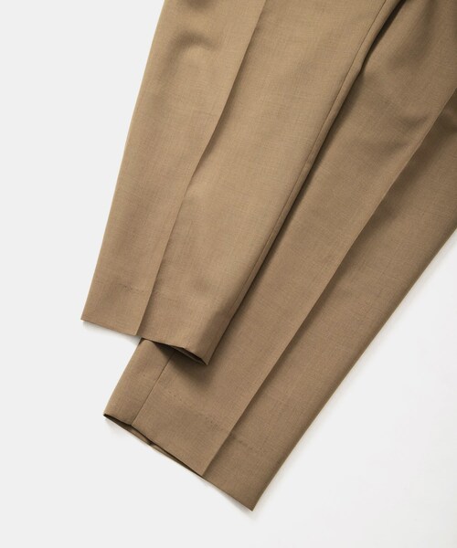 markaware（マーカウェア）の「MARKAWARE FRONT PLEATS PEG TOP（パンツ・メンズ・BLACK/BEIGE・1/2/3）」の11枚目の写真