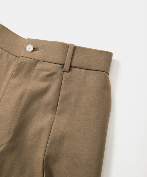 markaware（マーカウェア）の「MARKAWARE FRONT PLEATS PEG TOP（パンツ・メンズ・BLACK/BEIGE・1/2/3）」の8枚目の写真