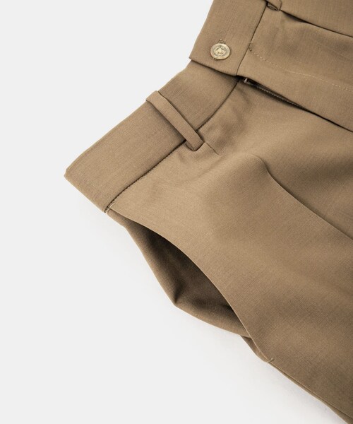 markaware（マーカウェア）の「MARKAWARE FRONT PLEATS PEG TOP（パンツ・メンズ・BLACK/BEIGE・1/2/3）」の12枚目の写真