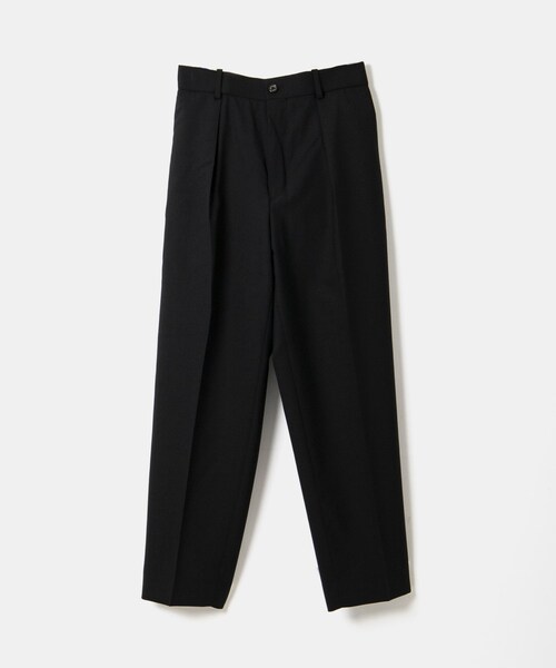 markaware（マーカウェア）の「MARKAWARE FRONT PLEATS PEG TOP（パンツ・メンズ・BLACK/BEIGE・1/2/3）」の5枚目の写真