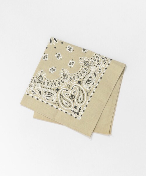 SENSE OF PLACE by URBAN RESEARCH(センスオブプレイスバイアーバンリサーチ)の「HAV-A-HANK バンダナ(ファッション雑貨・メンズ・NAVY/BLACK/BEIGE/RED/BROWN・FREE)」の4枚目の写真