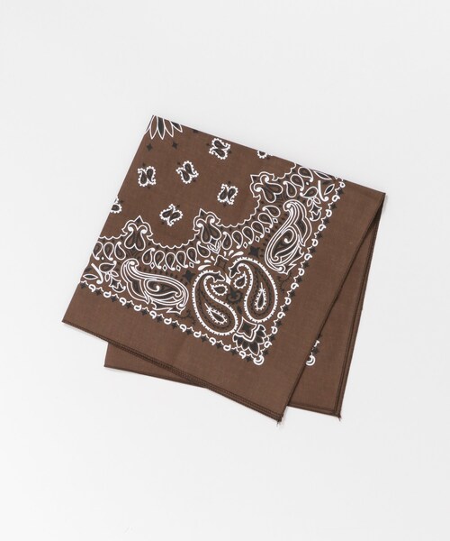 SENSE OF PLACE by URBAN RESEARCH(センスオブプレイスバイアーバンリサーチ)の「HAV-A-HANK バンダナ(ファッション雑貨・メンズ・NAVY/BLACK/BEIGE/RED/BROWN・FREE)」の7枚目の写真