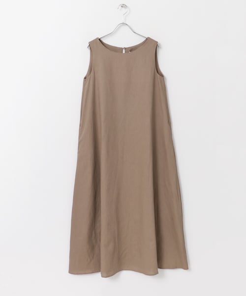 サニーレーベル 半袖 URTECH テントワンピース FREE ベージュ ♪ URBAN RESEARCH Sonny Label 「URBAN Label」 半袖ワンピース