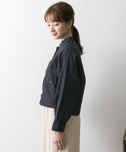 URBAN RESEARCH（アーバンリサーチ）の「ショート丈ナイロンブルゾン 