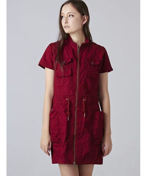 Avirex アヴィレックス の Avirex アビレックス レディース カスタム フィールド ワンピース ワンピース ドレス Wear