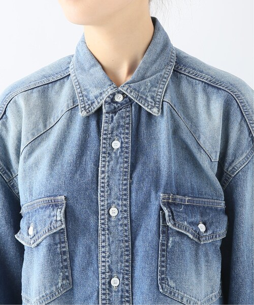 L'Appartement DEUXIEME CLASSE - 【専用】美品 2019 AP STUDIO エーピーストゥディオ デニムシャツ AP STUDIO（エーピーストゥディオ）の「デニムシャツ◇（）」 - WEAR