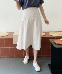 DHOLIC | スリットフレアコットンスカート(スカート)