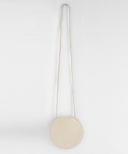 DHOLIC（ディーホリック）の「フラットサークルショルダーバッグ（ショルダーバッグ・レディース・ブラウン/ブラック/ベージュ・FREE）」の3枚目の写真