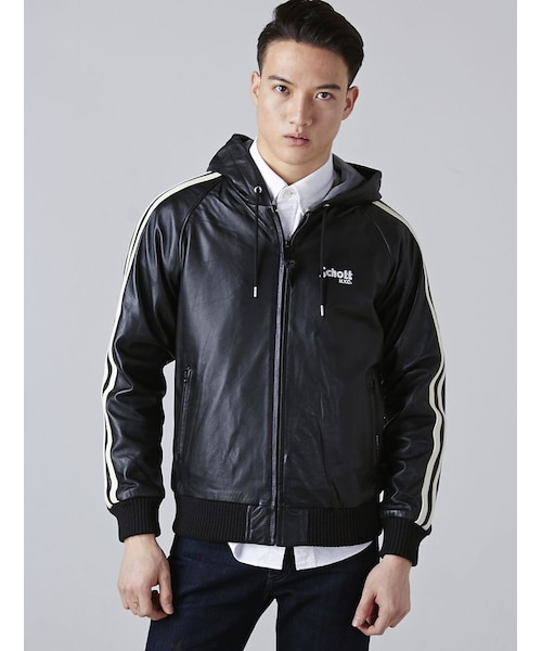 schott（ショット）の「Schott (ショット) トラックフーディー