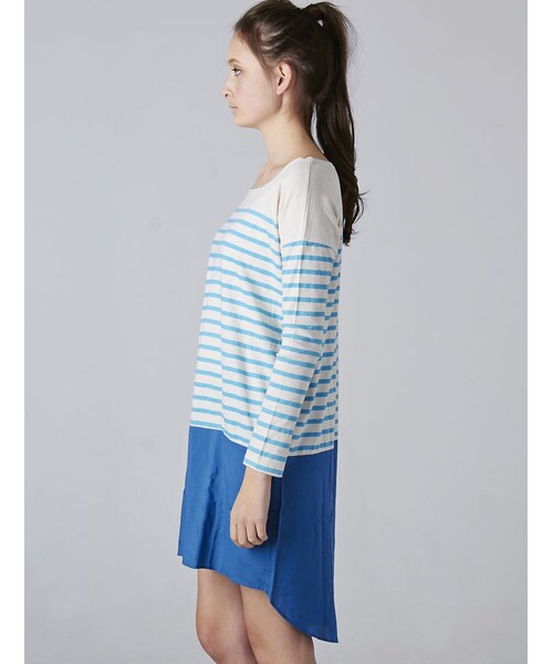 Rinajour（リナジュール）の「Rinajour (リナジュール) 切替ドルマンワンピース（ワンピース/ドレス・レディース・PINK/NAVY/SACKS・F）」の17枚目の写真