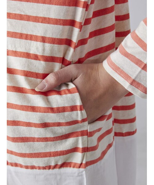 Rinajour（リナジュール）の「Rinajour (リナジュール) 切替ドルマンワンピース（ワンピース/ドレス・レディース・PINK/NAVY/SACKS・F）」の14枚目の写真